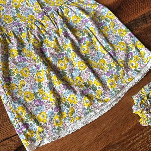 Baby Boden Floral Baby Dress with Bloomers - Picture 9 of 9